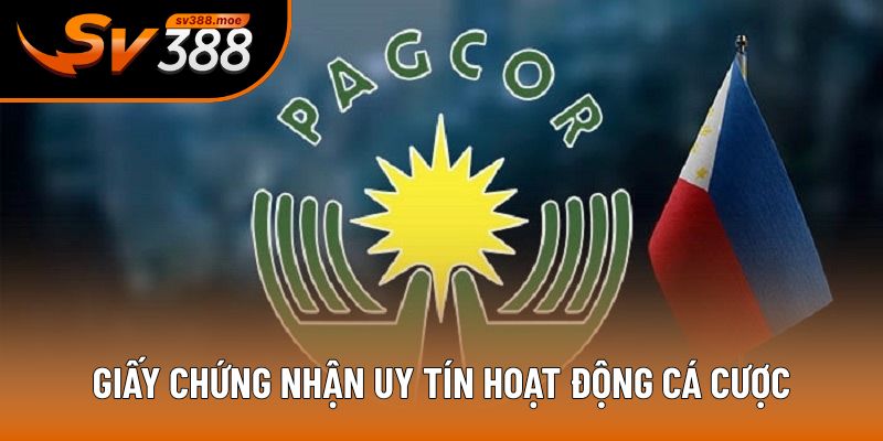 Giấy chứng nhận uy tín hoạt động cá cược Giấy chứng nhận uy tín hoạt động cá cược