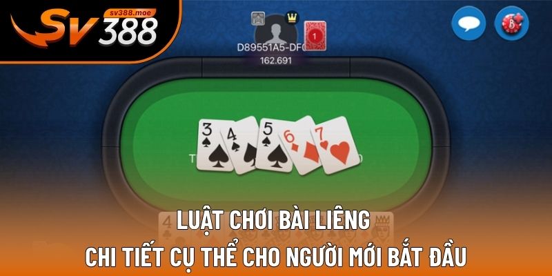 Luật chơi bài liêng